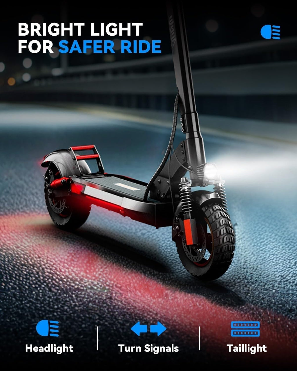M4 Electric Scooter for Adults Escooter with Seat Off Road E Scooter 25-30mph Fast 300 Lbs+ Heavy Duty Electric Scooters Long Range 31 Miles All Terrain Foldable for Teens Commuting