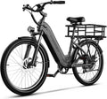 YorkE 26' Electric Bike for Adult,1000W Peak, up 80 Miles Removable Battery Ebike,Adult Electric Bicycles for All Terrain,Men Women E Bike, 7-Speed