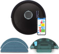 bObsweep PetHair SLAM Robot Vacuum Cleaner with Wet/Dry Mop, Advanced LiDAR Mapping with Editable Map/NoSweep Zones, Alexa/Google Compatible, Good for Pet Hair, Carpet, Hardwood and Tile, in Jet