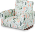 Kid Rocking Chair for Toddlers, Child Chair for Little Kids, Upholstered Toddler Armchair for Children, Comfy and Cute Little Kid Chairs (Rockers, Llama Print)