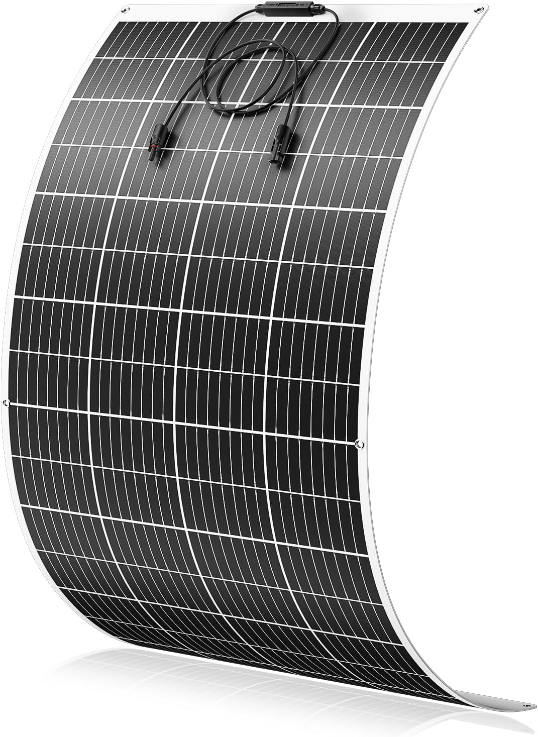 300W Flexible Solar Panel 23.5% High Efficiency 300 Watt Solar Panels Monocrystalline IP68 Waterproof Lightweight Bendable for RV, Camping, Boat, Roof Off-Grid (300W*1)