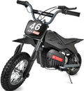 XtremepowerUS Electric Dirt Bike, 24V 250W Battery Powered Mini Dirt Bike, Electric Ride-On (Dark Knight)