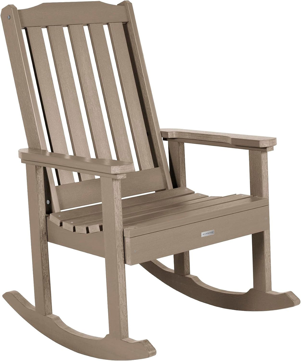 Highwood Lehigh Rocking Chair, Woodland Brown