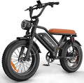 Electric Bike for Adults -1000W Peak Power Ebike, 28MPH, 48V 18.2Ah Removable Battery, 30-60 Mile Range, 20'' Fat Tire Electric Dirt Bikes, Electric Mountain Bicycles for All-Terrain