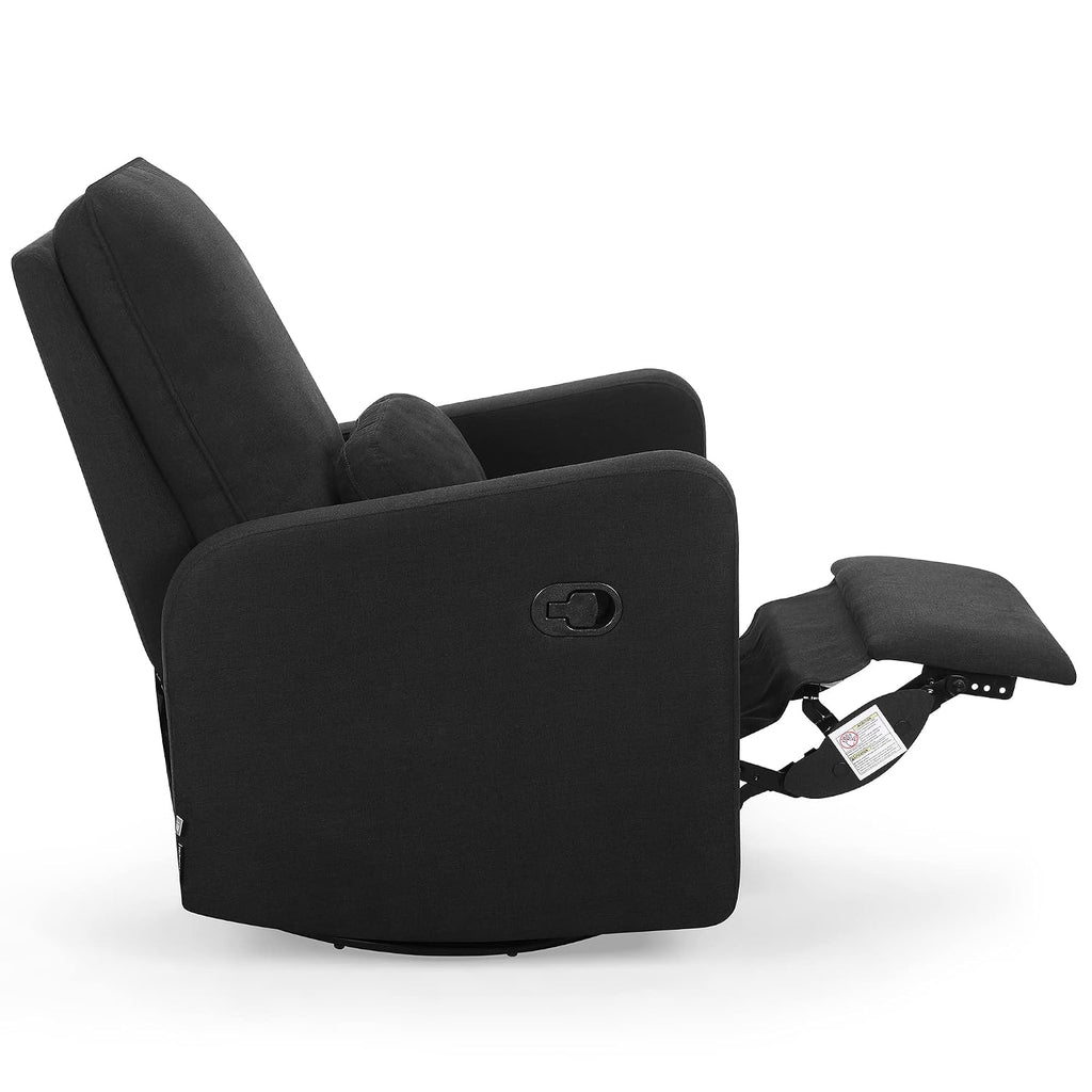GAP babyGap Cloud Recliner with LiveSmart Evolve - Sustainable Performance Fabric, Jet Black