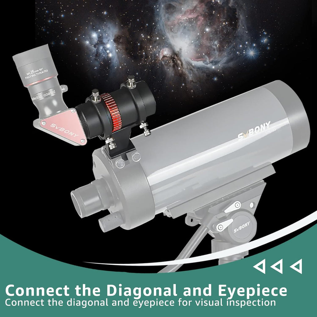 SVBONY SV165 40mm Mini Guide Scope, Bundle with SV905C Telescope Camera