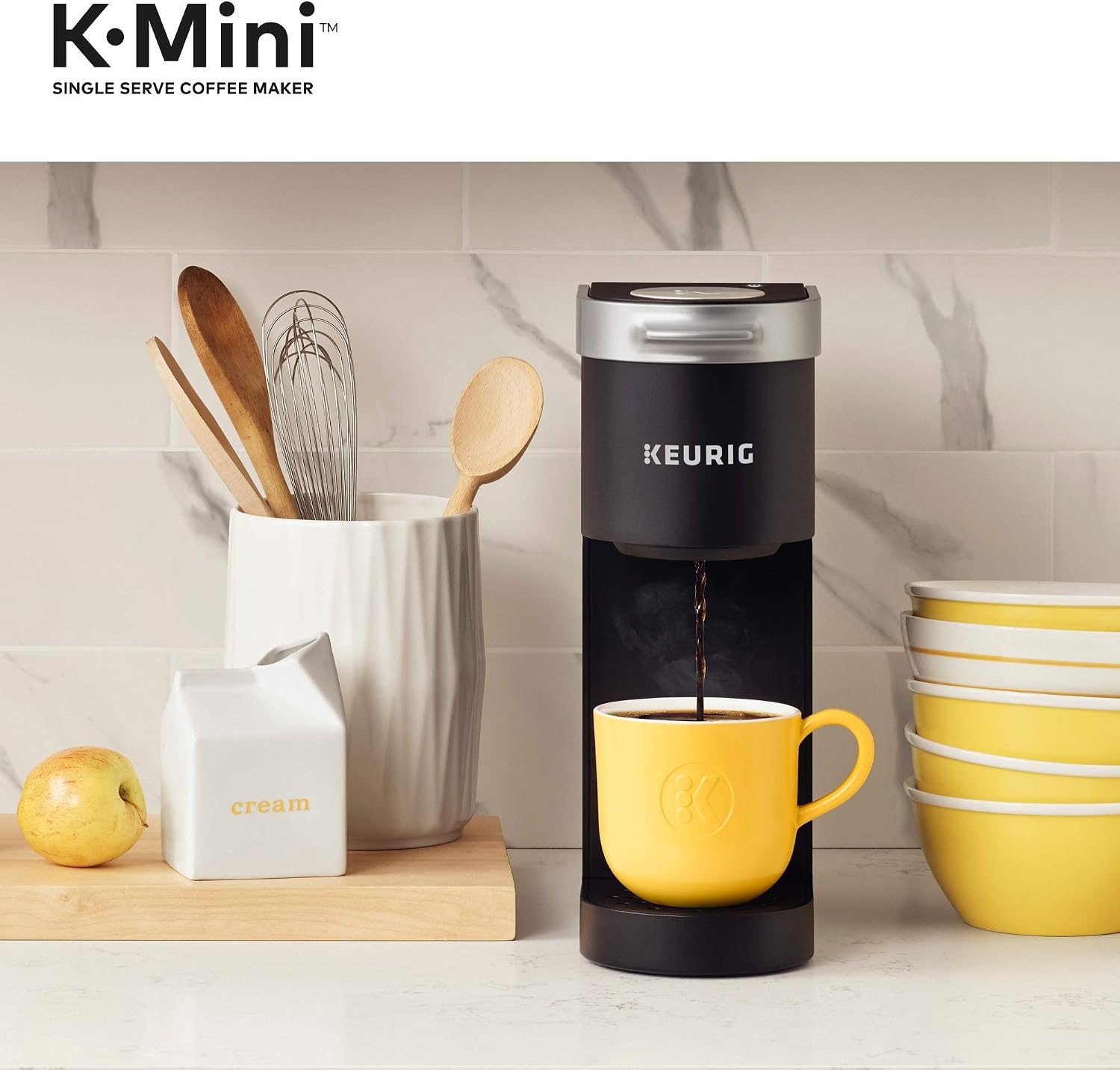 Keurig K-Mini Single Serve Coffee Maker with Peet's Coffee Dark, Medium, & Light Roast Variety Pack, 40 K-Cup Pods
