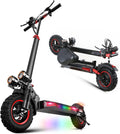 Offroad Electric Scooter Adults with Seat - 28-34 Miles Long Range & 25/34 Mph Fast Electric Scooters, 1200W All Terrian Escooter for Adult,Height Adjustable,Dual Suspensions Foldable Scooter