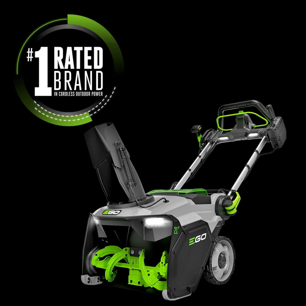 EGO Power+ 21' Electric Snow Blower, Cordless Single Stage, Battery and Charger Not Included - SNT2130