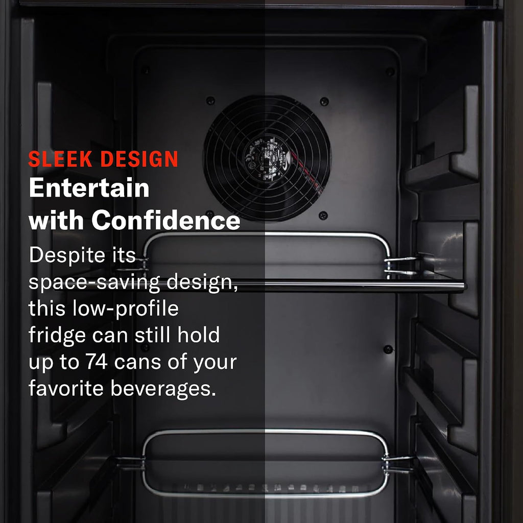 Blaze 15-Inch Outdoor Rated Compact Refrigerator | 3.2 Cu. Ft. Stainless Steel Fridge with Reversible Door & Adjustable Shelves | UL Certified for Outdoor Use | BLZ-SSRF-15