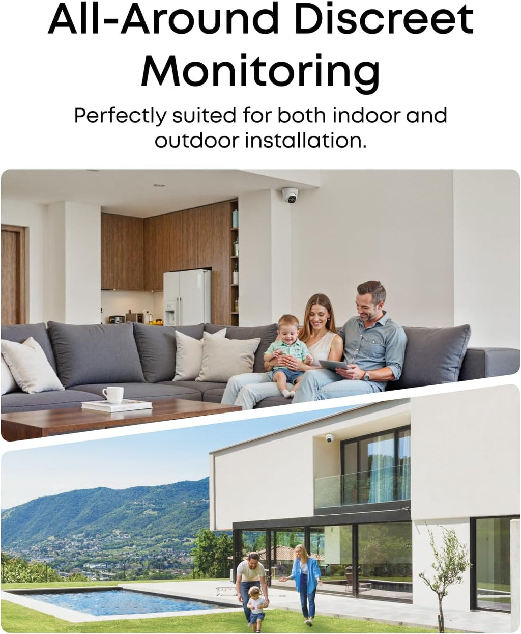 eufy PoE Turret Security Camera E41 with eufy Pole Mount Bracket (T870C), NVR Add On Cam, 4K UHD, 122° FOV, F1.6 Color Night Vision, 24/7 Recording, Human/Vehicle/Pet AI Detection