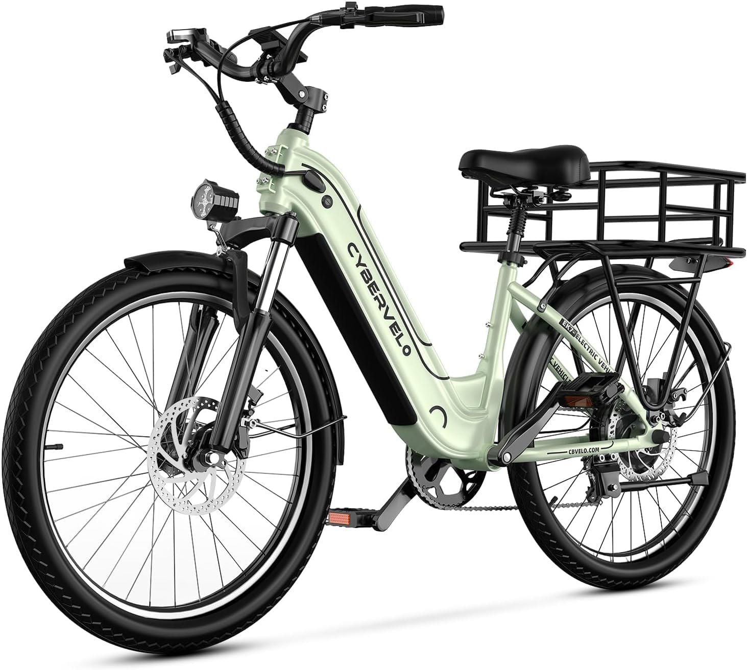 YorkE 26' Electric Bike for Adult,1000W Peak, up 80 Miles Removable Battery Ebike,Adult Electric Bicycles for All Terrain,Men Women E Bike, 7-Speed