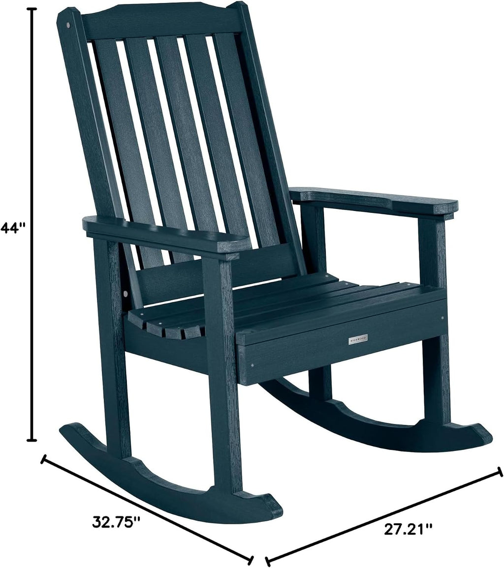 Highwood Lehigh Rocking Chair, Federal Blue