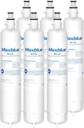 Maxblue MB-F19C Replacement for GE® RPWFE®, RPWF (with CHIP) Refrigerator Water Filter, Compatible with WSG-4, WF277, GFE28GMKES, PFE28KBLTS, GFD28GSLSS, PWE23KSKSS, GYE22HMKES, DFE28JSKSS, 6 Filters