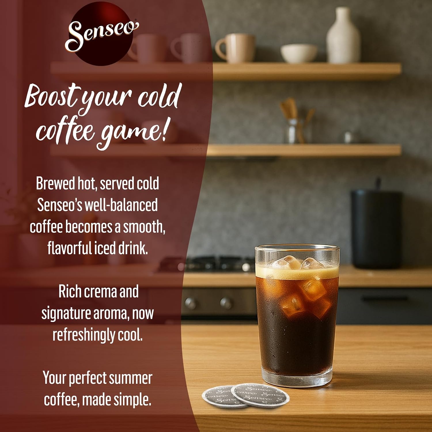 Senseo Strong Dark Roast Coffee Pods – 144 Count (3 Packs) – Bold & Intense Flavor with Rich Crema – Single-Serve Coffee Pads Compatible with Senseo & PeleCom Machines
