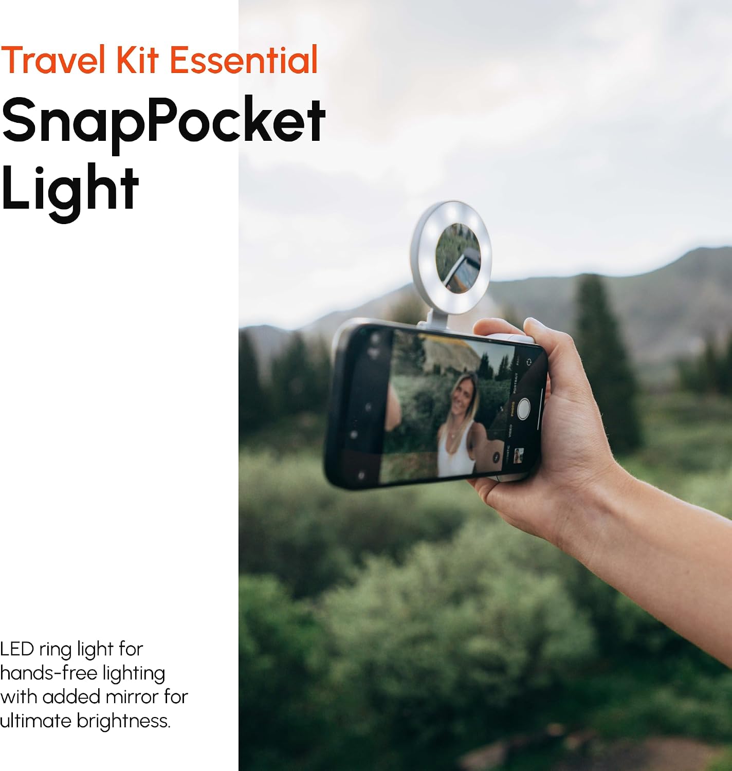 ShiftCam Travel and Creator Kit – MagSafe-Compatible Mobile Creator Bundle for iPhone and Android, Compact Phone Grip, Adjustable LED Light, Extendable Bluetooth Tripod for Vlogging