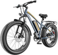 1000W Peak Electric Bike for Adults, 30MPH & 60 Miles, 48V 18.2AH Removable Battery, Hydraulic Disc Brake, 3 Ride Modes, 7-Speed Fat Tire Ebike for Off-Road, Commuting & Adventure