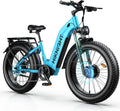 Electric Bike for Adults, 3000W Peak Dual Motor 52V 20AH Battery E Bike 26' x 4.0' Fat Tire Electric Mountain Bike Step-Thru Electric Bicycle for Women Men, Up to 38MPH