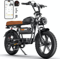 Tamobyke Premium T73 Series Electric Bike for Adults,48V15Ah/36Ah/41Ah Large Battery,1000W/1500W/3000W Powerful Motor, 28/33/37.5Mph Max Speed,20''*4'' Fat Tire E-Bike for Commute/Off-Road. Age 15+.