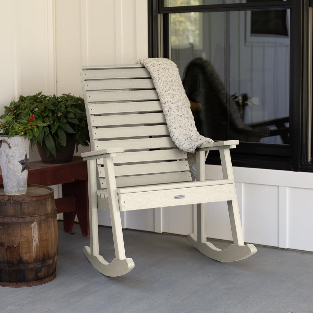 highwood Weatherly Rocking Chair, Whitewash