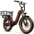VEFREEDOM 1500W Motor Electric Bike for Adults 80 Miles 30MPH Ebike 20' x 4 Fat Tire 48V 20Ah Removable Battery Mountain E Bike Commuter Front Suspension Bicycles Men Women