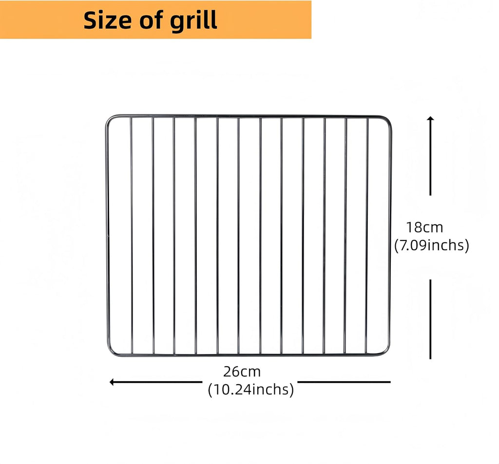 Clivia Electric Vertical BBQ Smoker 10L,Smoker Grill 30-110℃/800W,Heavy Duty Square BBQ Grill Multi-Function Cabinet for Outdoor Cooking or Kitchen and Party，Black