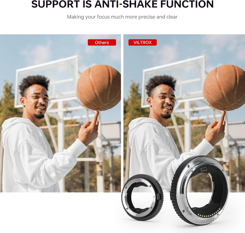 VILTROX EF-GFX II Auto Focus Lens Mount Adapter Converter with Aperture Control, EXIF Transmitting Compatible with Canon EOS EF/EF-S Lens to Fujifilm G-Mount GFX Cameras GFX 100S 50S 50R