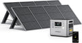 AFERIY P210 2400W Portable Power Station with 2x 200W Solar Panel, 2048Wh LiFePO4 Battery Backup with AC & Solar Charging, Quiet Generator for Home Use, Outdoor Camping, RV, Emergency Power Supply