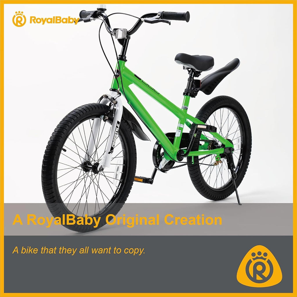 RoyalBaby Kids Bike with Dual Handbrake for Beginners,12 14 16 18 20 Inch Bicycle for Boys & Girls Ages 3-10 Years