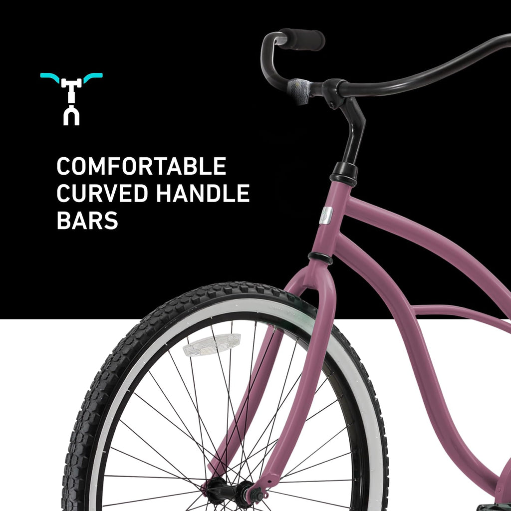 sixthreezero Around The Block Women's Beach Cruiser Bike