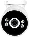 Swann AdvancedX Wired 4K Security Camera PoE Outdoor Bullet, Color Night Vision, Smart AI Video Analytics/Alerts, Advanced Motion Detection