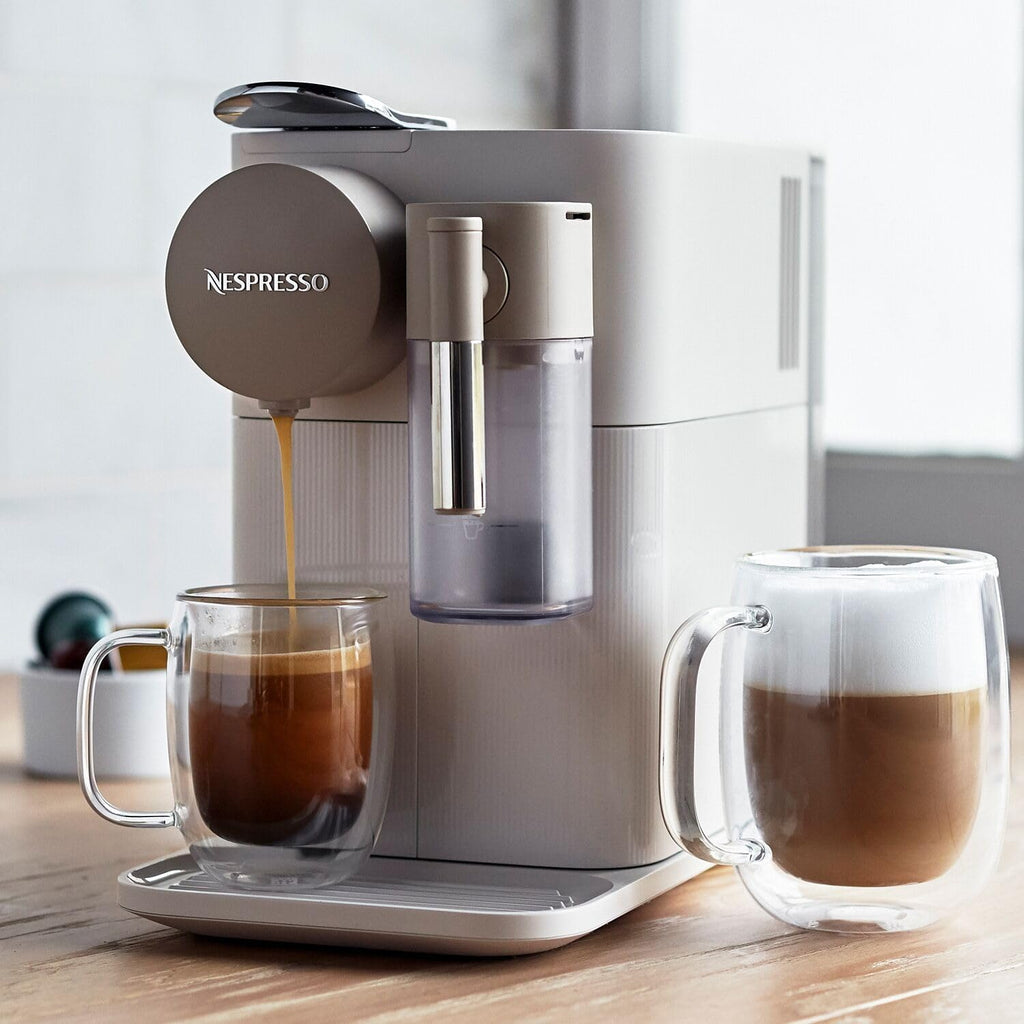 Nespresso Lattissima One Original Espresso Machine with Milk Frother by De'Longhi ,33.8 ounces, Silky White