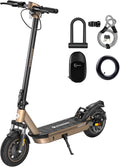 ECOROAD EC10 Electric Scooter for Adults, 750W Motor & 25 MPH & 32 Miles Long Range, 10' Tires with Dual Suspension, Foldable Commuting E Scooter with App Control