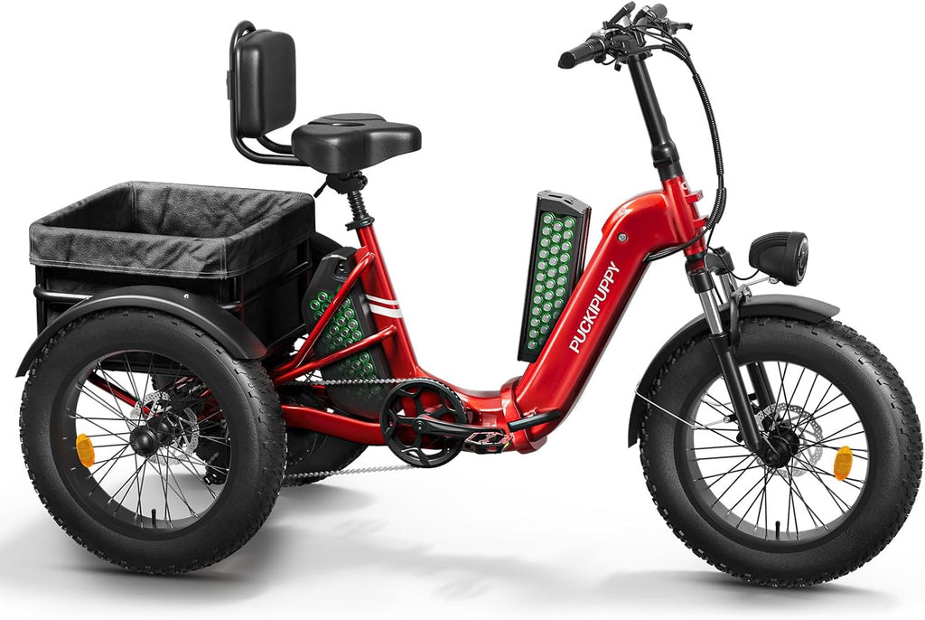 PUCKIPUPPY Electric Tricycle for Adults, Husky VS Other Models
