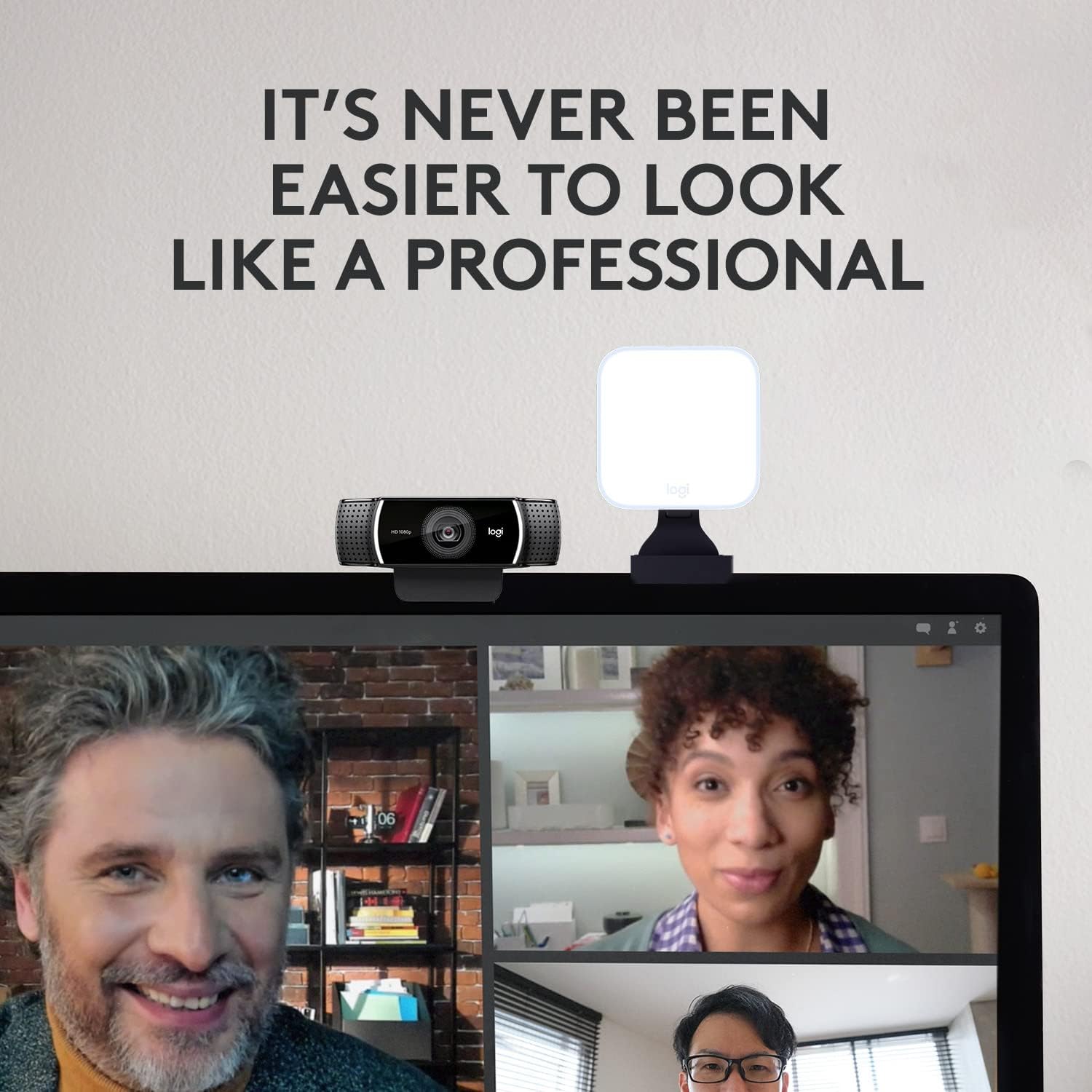 Logitech C922x Pro for Creators Litra Glow - The Ultimate Solution for a Professional Look During Video-Calls