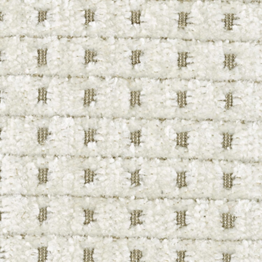 Signature Design by Ashley Herstow Casual Polka Dot Upholstered Swivel Glider Accent Chair, White & Beige
