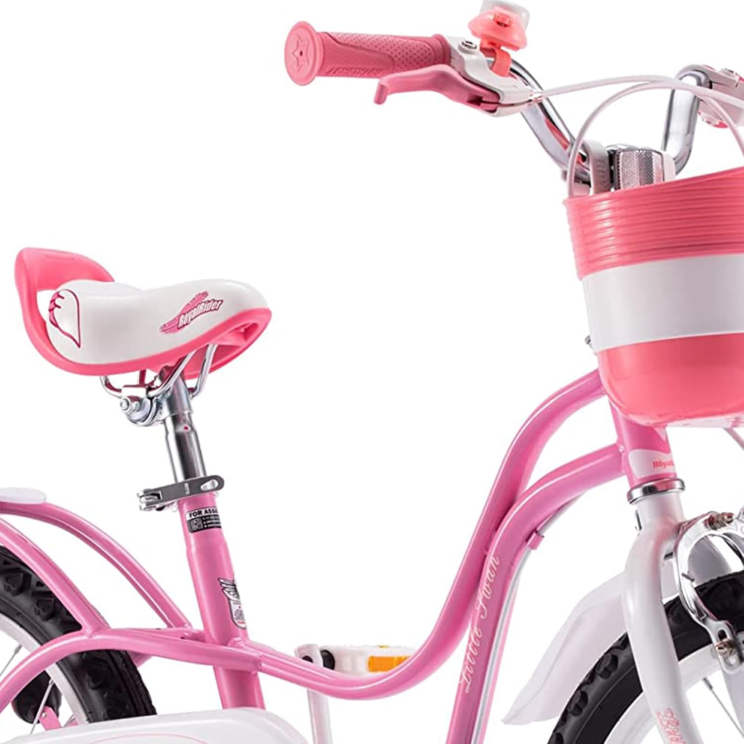 Royalbaby Princess Girls Kids Bike 12 14 16 18 20 Inch Children Bicycle with Basket for Age 3-12 Years