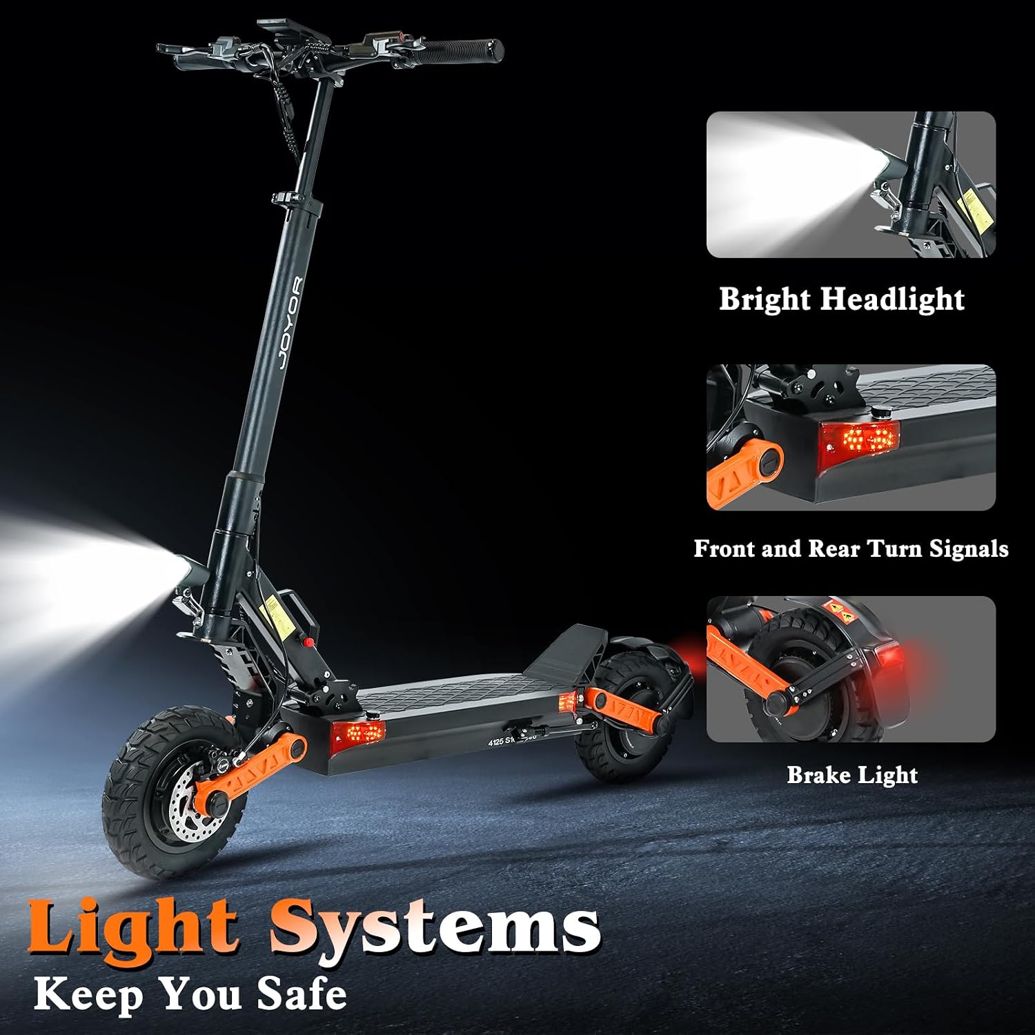 Fast Electric Scooter Adults, 1200W/5600W Off Road E Scooter, 35/50 Miles Long Range, 35/50 MPH Top Speed, 10/11' Tires, Foldable Kick Scooter for Adults and Teens with Dual Suspension
