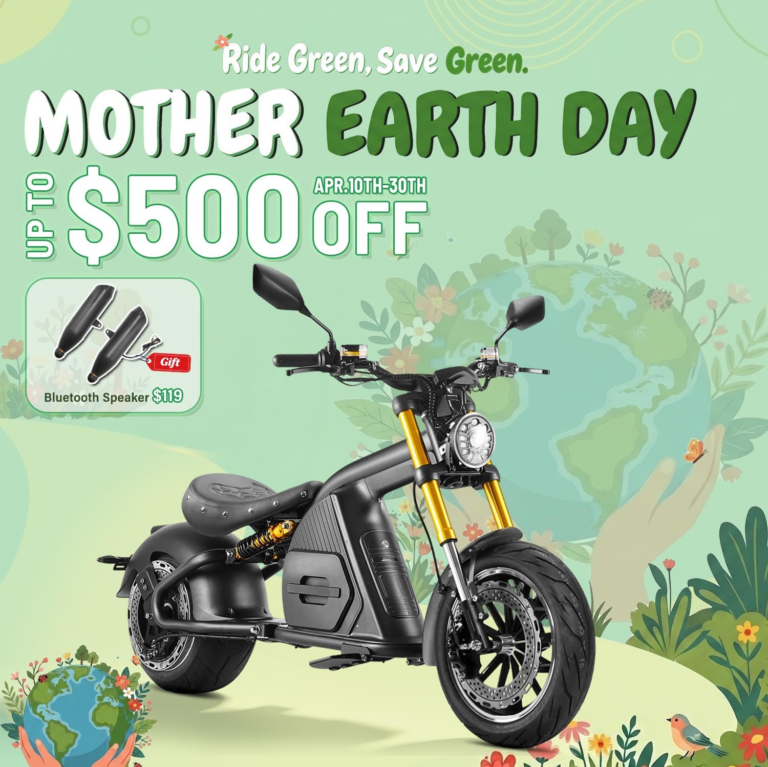 eAhora 4000W M8S Electric Motorcycle for Adults,72V 35Ah Lithium Battery 87 Miles Long Range, Full Suspension Dual Hydraulic Brakes,IP6 Color LCD Display Street Legal High Speed Bike