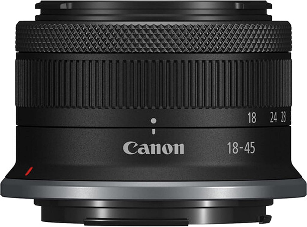 Canon EOS R50 24.2MP APS-C CMOS Sensor Mirrorless Camera with 18-45mm Lens + 64GB Memory + Stabilizing Grip + Software Pack +More (Value Bundle) (Renewed)