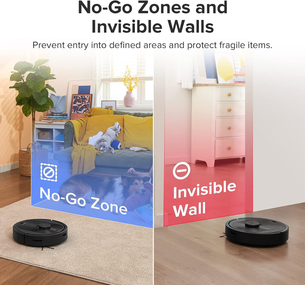 roborock Q5 Robot Vacuum Cleaner, Strong 2700Pa Suction, Upgraded from S4 Max, LiDAR Navigation, Multi-Level Mapping, 180 mins Runtime, No-go Zones, Ideal for Carpets and Pet Hair