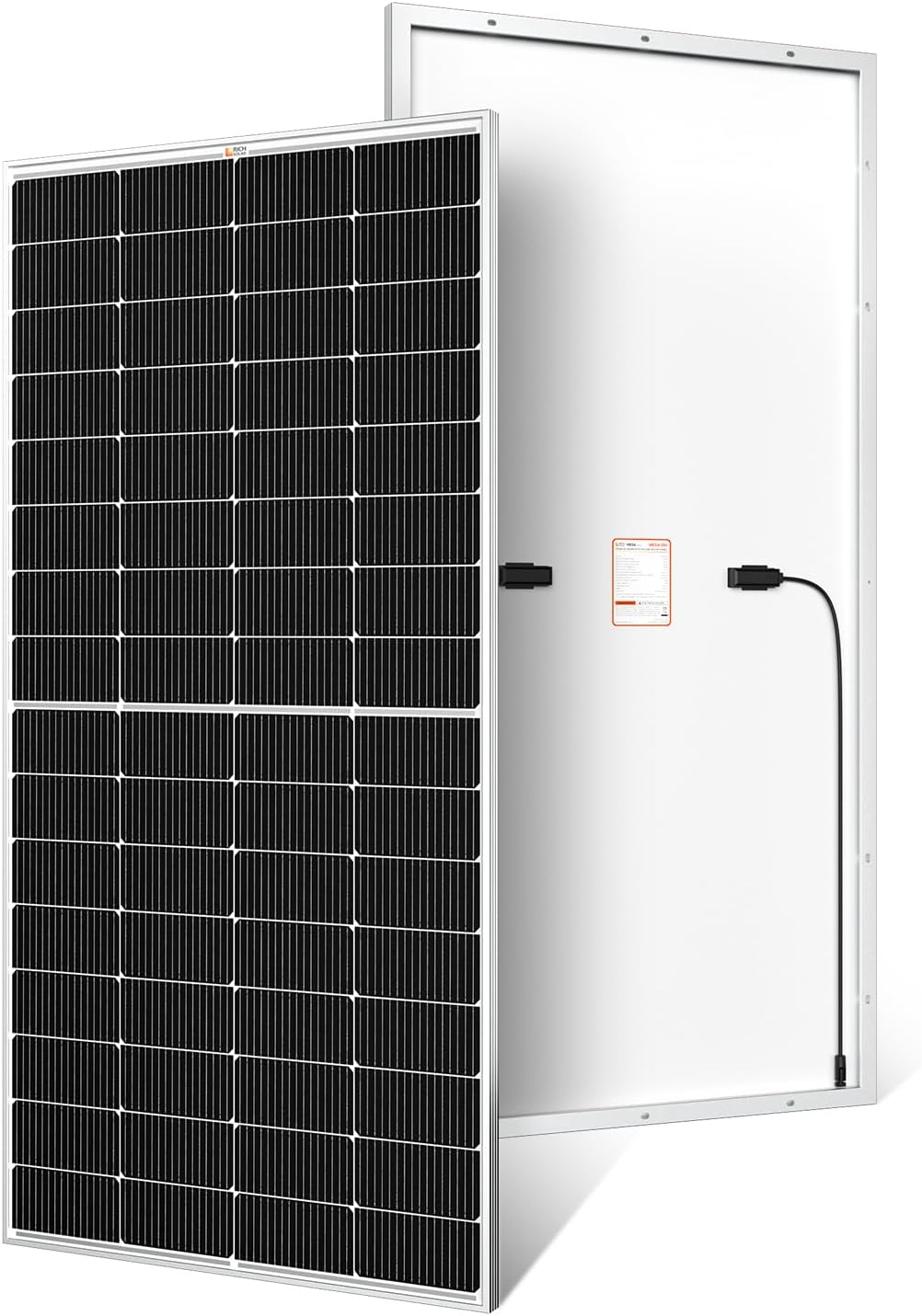 RICH SOLAR 250 Watt 12 Volt 16BB Cell Monocrystalline Solar Panel N-Type Cells High Efficiency Solar Module for RV Trailer Camper Marine Off Grid