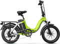 Folding Electric Bike, Removable Large Capacity Battery Ebike,Fat Tire Adult E-Bik,Long Range, Long-lasting Ebike