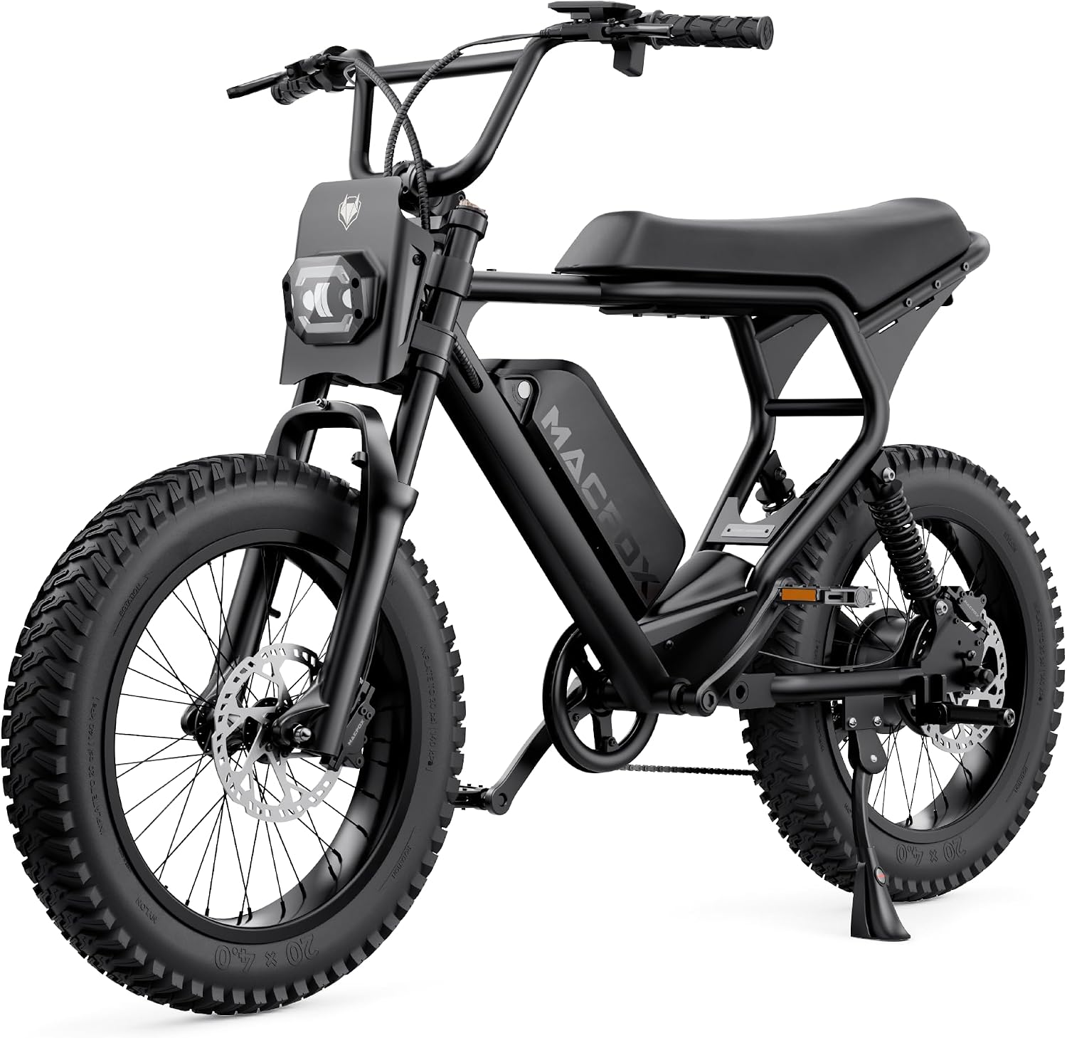 MACFOX Upgrade X2 Electric Bike for Adults, 1000W EBike with Hydraulic Brakes, 48V 20Ah Removable Battery 45 Mile Range, Hydraulic Brake E Bikesr, 20' Fat Tire Electric Bike (UL2849 & Class-2)