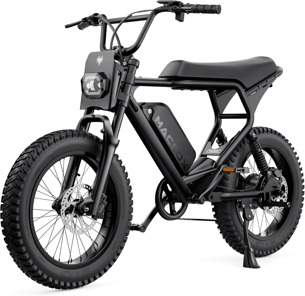 MACFOX Upgrade X2 Electric Bike for Adults, 1000W EBike with Hydraulic Brakes, 48V 20Ah Removable Battery 45 Mile Range, Hydraulic Brake E Bikesr, 20' Fat Tire Electric Bike (UL2849 & Class-2)