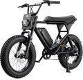 MACFOX Upgrade X2 Electric Bike for Adults, 1000W EBike with Hydraulic Brakes, 48V 20Ah Removable Battery 45 Mile Range, Hydraulic Brake E Bikesr, 20' Fat Tire Electric Bike (UL2849 & Class-2)