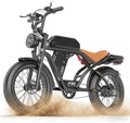 ASKGO Electric Bike for Adults, 2500W Peak Motor, 32MPH & 100 Miles, 48V 20Ah Large Battery, NFC & Password Unlock, Electric Dirt Bike with LCD, Dual Suspension & Brakes, 20' Fat Tire Off-Road Ebike