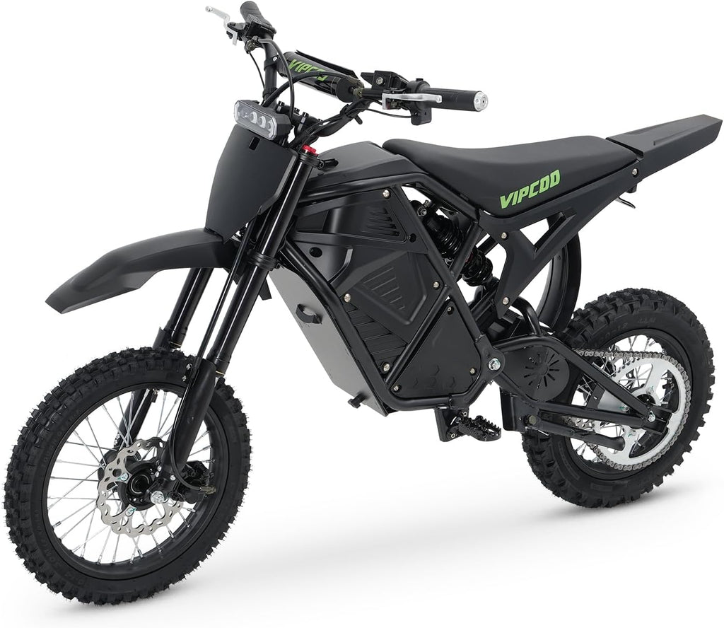 3500W Electric Dirt Bike for Adults & Teens, 63KM/H Off-Road MountainE Motorcycle, 48V 23AH Battery, 40–70KM Range, Full Suspension & Hydraulic Brakes