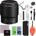 Pixel Connection Nikon Nikkor Z 50mm f/1.8 S Premium Large Aperture Prime Lens for Z Series Mirrorless Camera with Advanced Accessory and Travel Bundle | 20083 | Nikon Z 50mm