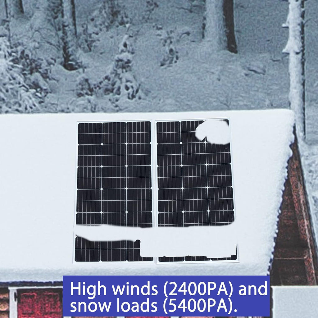 300 Watt 12Volt Solar Panel Kit 3x100W Monocrystalline Module 30A Charge Controller for RV, Boats, Trailer, Camper,Off-Grid System (300W Solar Kit)